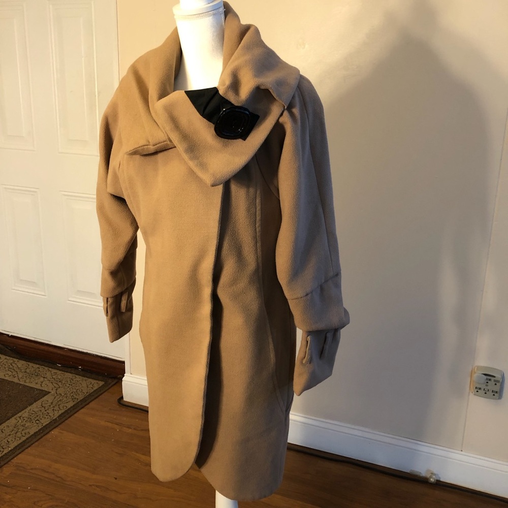 Modern Beige-Tan Coat.